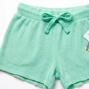 Ocean Drive Tropical Green Knit Short